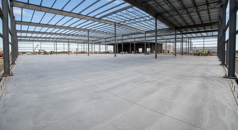 Commercial Slab Construction in Lawton, IA