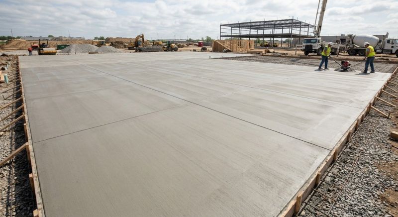Commercial Slab Construction in Le Mars, IA