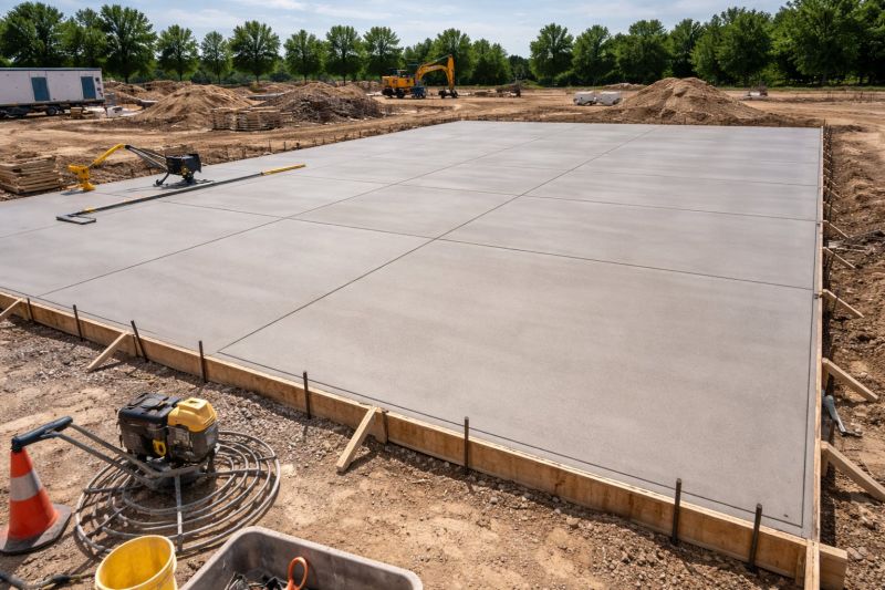 Commercial Slab Installation in Lawton, IA
