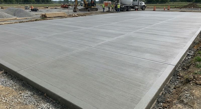 Commercial Slab Installation in North Sioux City, SD