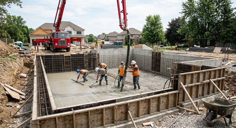 Concrete Basement Pouring in Sioux City, IA