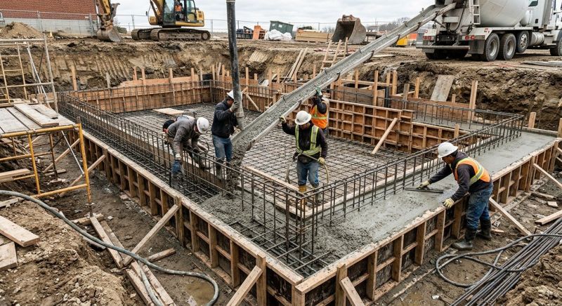 Concrete Basement Pouring in Sioux City, IA