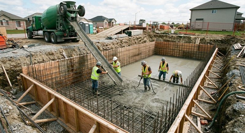 Concrete Basement Pouring in Sioux City, IA