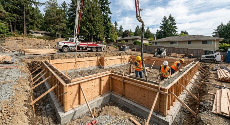 Concrete Foundation Installation in Lawton, IA