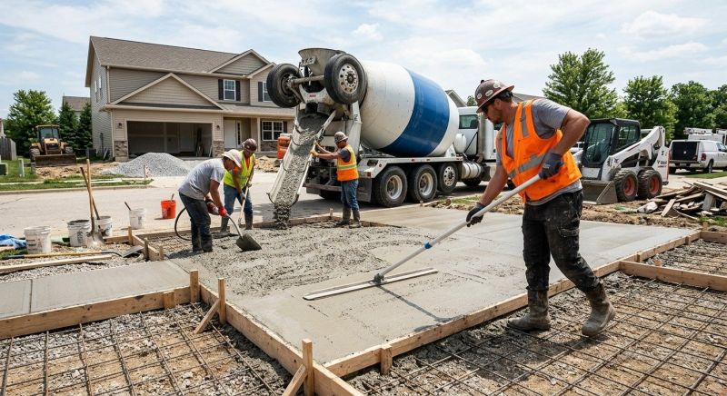 Concrete Service in South Sioux City, NE