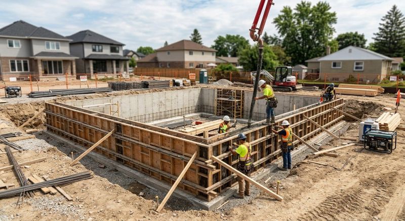 Foundation Construction in Moville, IA