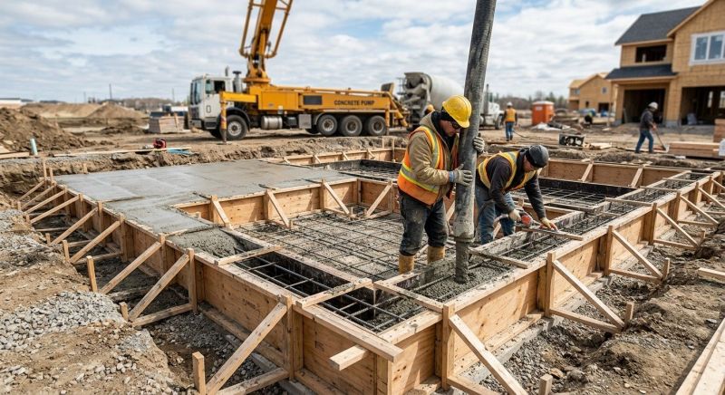 Foundation Construction in North Sioux City, SD
