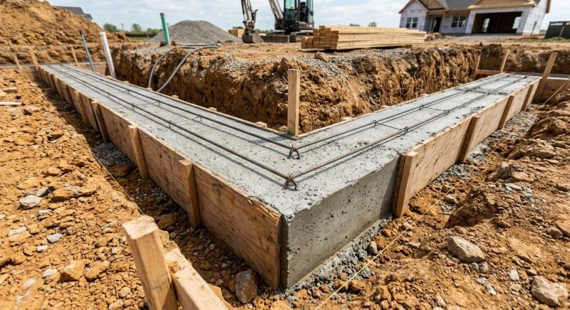 Foundation Footer Installation in Sioux City, IA