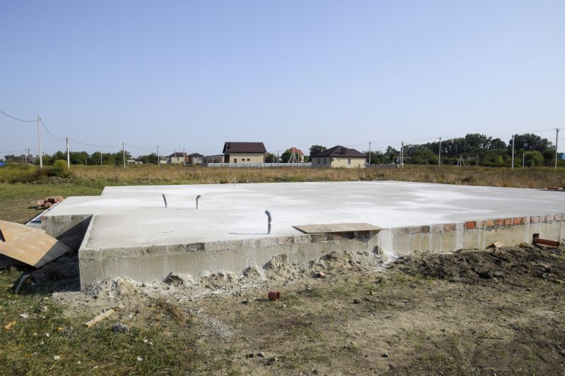 Foundation Slab Construction in Sioux City, IA